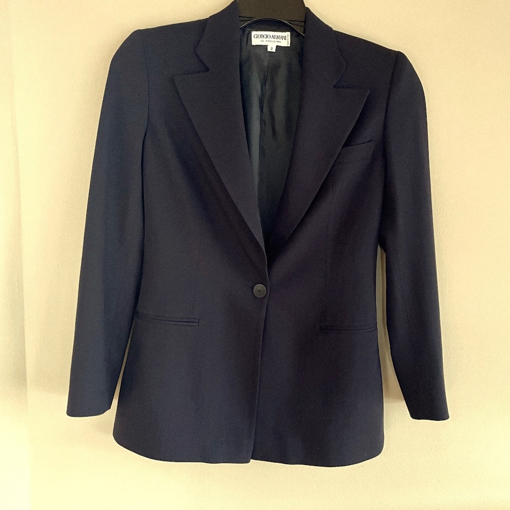 GIORGIO ARMANI (LE COLLEZIONI)  FITTED JACKET SIZE 2